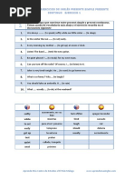 Present Simple Present Continuous Ejercicios Resueltos 1