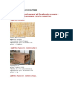 Ladrillos de Diferentes Tipos