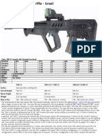 Tavor TAR-21 Assault Rifle - Israel