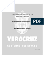 Reglamento General de Titulacion de La UPAV PDF