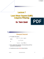 Lecture 7 (Adaptive Filters)