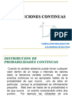 Distribuciones Continuas