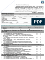 CSR Questionnaire