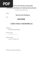 Informe 4 Taxonomia