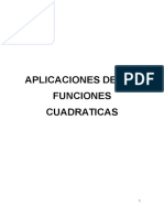 Aplicaciones de Las Funciones Cuadraticas