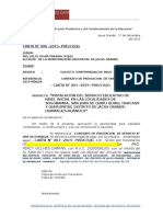 Carta Arq Percy