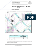 Calculo Hidráulico - Cambio de Sección en Canales