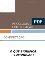 Comunicao - Paraverbal