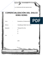 Comercializacion Del Dulce King Kong