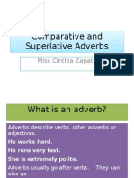 Comparative and Superlative Adverbs