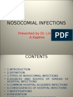 Nosocomial Infections - Dr. Linda