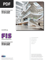 Best Practice Guide - Installation of Drylining (2015) PDF