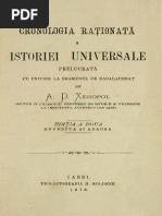 Alexandru D. Xenopol - Cronologia Rațională A Istoriei Universale PDF