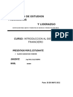 Organigrama Estructural Del Sistema Financiero Peruano