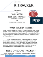 Solar Tracker