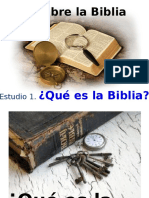 DLB 1 Qué Es La Biblia - Samuel González