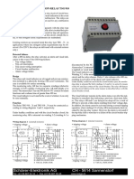 Schärer-Elektronik AG CH - 5614 Sarmenstorf: Trip Circuit Supervision Relay TSG 910