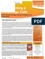 Implementing A Knowledge Cafe