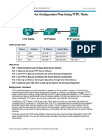 11.2.5.9 Lab - Managing Device Configuration Files Using TFTP, Flash, and USB