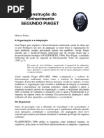 A Construção Do Conhecimento SEGUNDO PIAGET - TExto 2 PDF