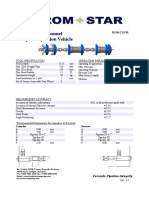 6 Inch Multi Channel Caliper Inspection Vehicle: Tool Specification Operating Parameter