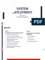 Day 1 System Deployment