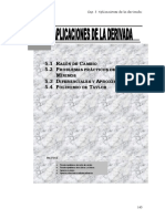 Aplicaciones de La Derivada PDF