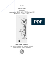 Mechanics of Materials II Fundamentals of Inelastic Analysis - Victor E.Saouma - 2002 PDF