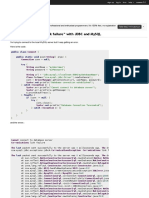 Java - Solving A "Communications Link Failure" With JDBC and MySQL - Stack Overflow