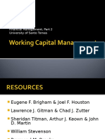 Working Capital Management