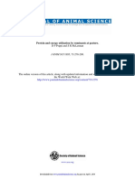 Protein and Energy Utilization by Ruminants at Pasture