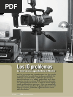 Los 10 Problemas de Tener Una Casa Productora en México