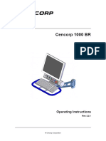 Cencor 1000BR Operating Instructions 2.2.1