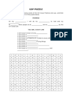 GSP Puzzle