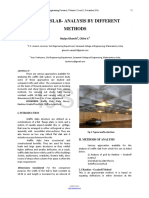 Researchpaper Waffle Slab Analysis by Different Methods