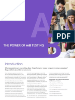 The Power of A B Testing Marketo PDF