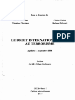 Droit International Face Au Terrorisme PDF