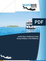 Maldives Diving Brochure