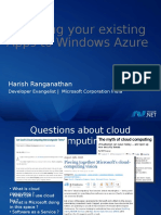 Migrating Apps To Azure