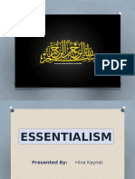 Essentialism