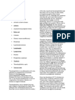 Differential Diagnosis: Thrombophlebitis