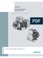 Motor Operating Instruction - 102008