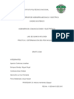 Reporte 2. Determinación Del Peso Molecular