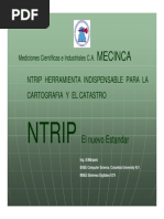 NTRIP para La Cartografia y El Catastro PDF