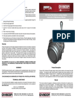 CivaCon - API Bottom Loading Adaptor - Instruction & Maintenance Manual