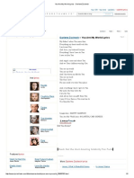 You Are My World Lyrics - Darlene Zschech