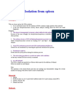 DNA Isolation From Spleen Protocol