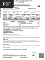 Certificate Cum Policy Schedule: Cubic Capacity / Year of Manf