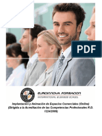 Implantación y Animación de Espacios Comerciales (Online) (Dirigida A La Acreditación de Las Competencias Profesionales R.D. 1224/2009)