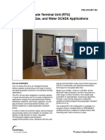 I/A Series Remote Terminal Unit (RTU) RTU 20 For Oil, Gas, and Water SCADA Applications